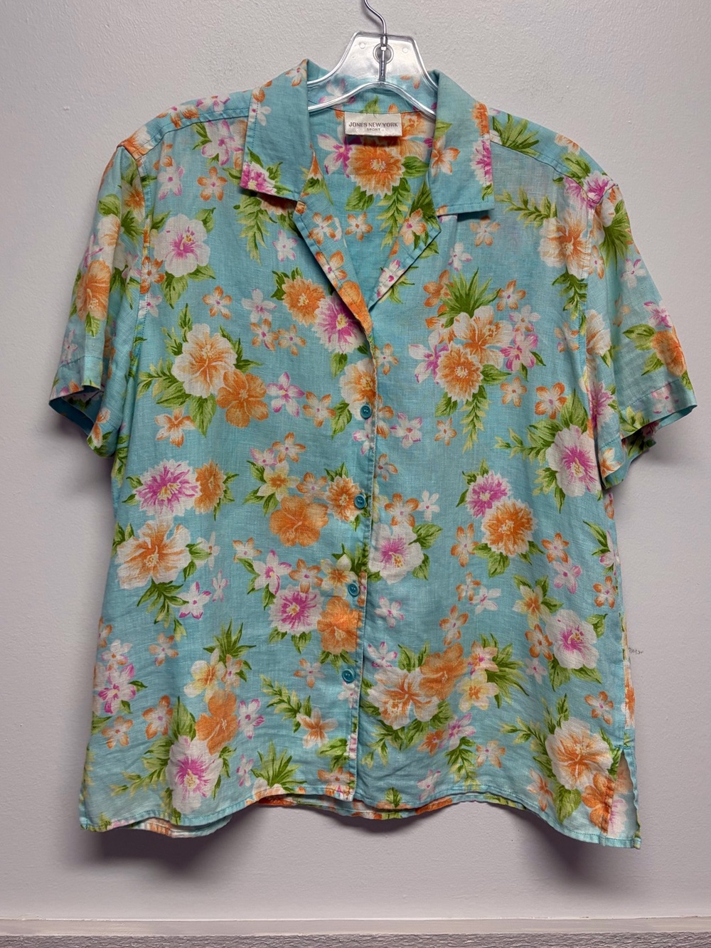 Beautiful Blue Floral Top